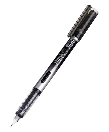 Deli Roller Black Ball Pen EQ300-BK - Black