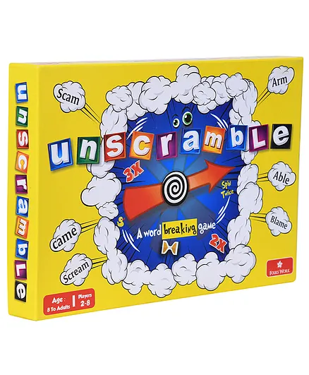  Folks Work Unscramble Board Game - Multioclour