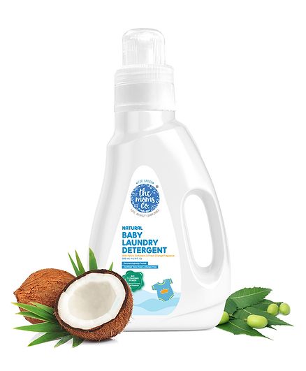 The Moms Co. Natural Baby Laundry Detergent- 500 ml Online in India, Buy at Best Price from FirstCry.com - 11083115