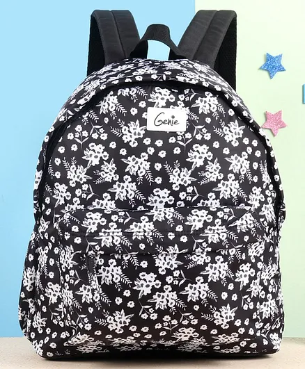 Genie Harmony Casual Backpack Black - 16 Inch