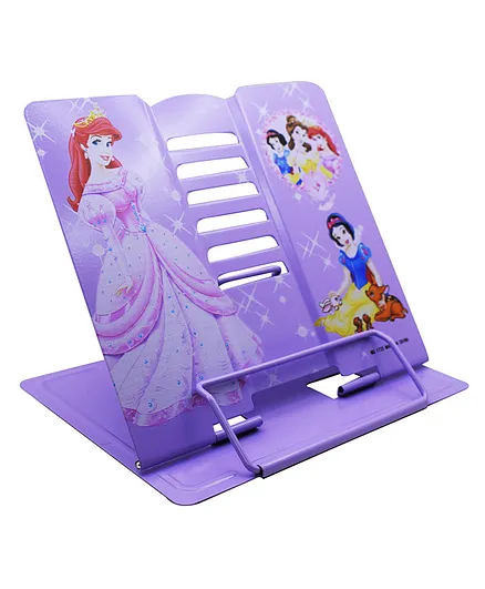 Asera Girls Fairy Tale Metal Adjustable Portable Book Holder - Purple 
