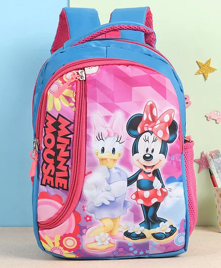Minnie Mouse Kids School Bag - 14 Inches (Colour & Print May Vary)