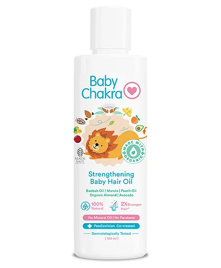 BabyChakra Strengthening Baby Hair Oil - 100 ml