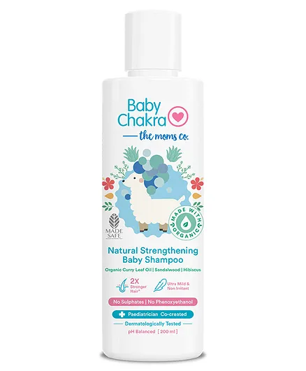 BabyChakra Natural Strengthening Baby Shampoo - 200 ml