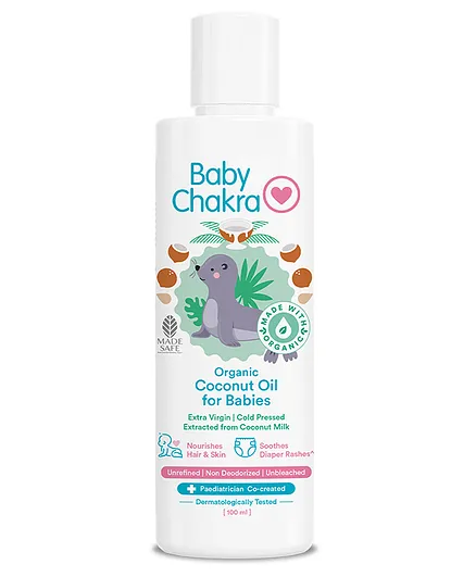 BabyChakra Organic Coconut Oil - 100 ml