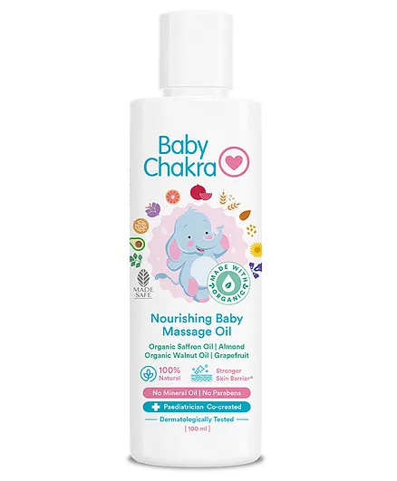 BabyChakra Nourishing Baby Massage Oil - 100 ml