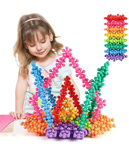 Sanishth Building Blocks Kids Stem Toys- 300 Pieces