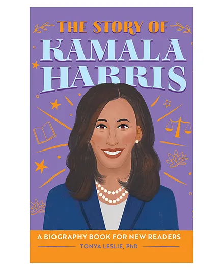 The Story of Kamala Harris Biography Book - English
