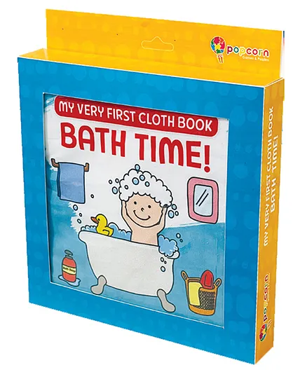 Bath Time Cloth Books - English