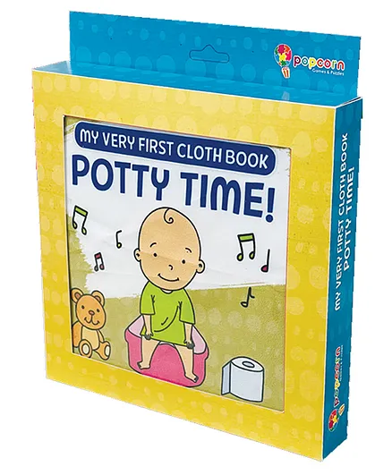Potty Time Cloth Books - English 