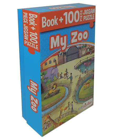 Popcorn Games & Puzzles My Zoo Jigsaw Puzzle Book - 100 Pieces