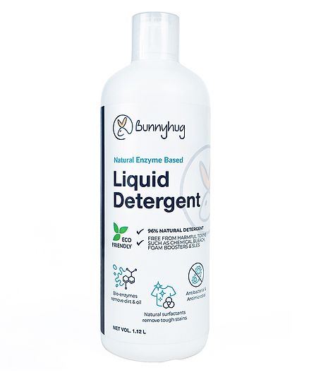 Bunnyhug Liquid Detergent - 1.12 Liters Online in India, Buy at Best Price from FirstCry.com - 11243140