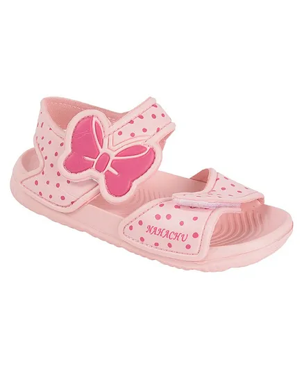 Buy Yellow Bee Bow Detailed Sandals - Peach for Girls (3-4 Years) Online,  Shop at  - 11248753