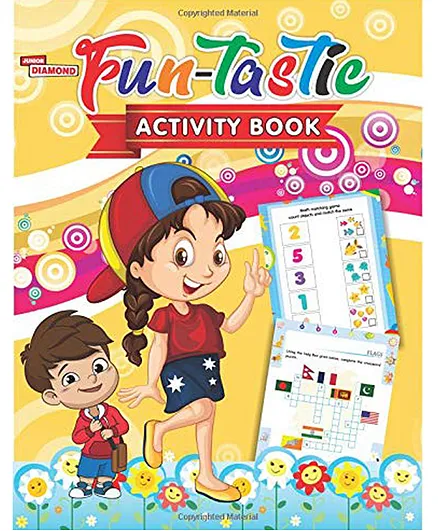 Fun Tastic Activity Book Paperback- English