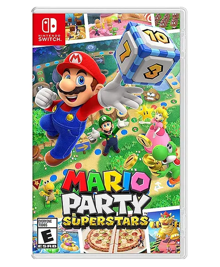 Mario Party Superstars Video Game For Nintendo Switch - Multicolour