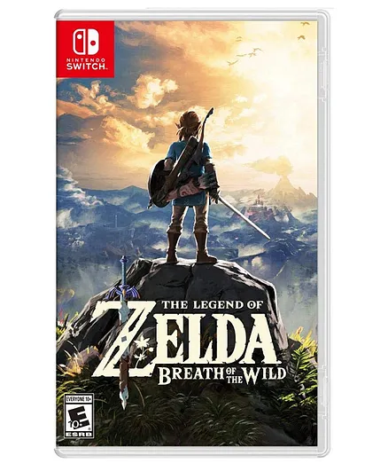 Nintendo The Legend of Zelda Breath of the Wild Nintendo Switch Video Game - Multicolour