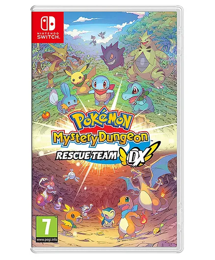 Nintendo Switch Pokemon Mystery Dungeon Rescue Team DX Game - Multicolor