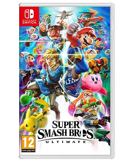 Nintendo Switch Super Smash Bros Ultimate Game - Multicolor