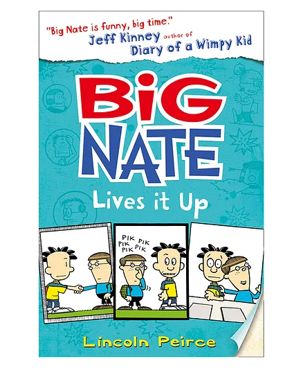Big Nate Lives It Up Volume 7 Story Book - English