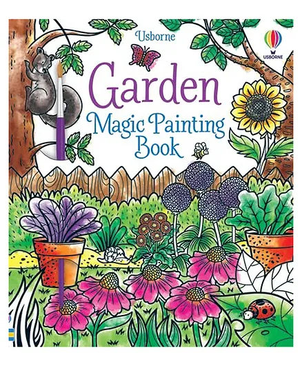 Usborne Garden Magic Painting Book - English