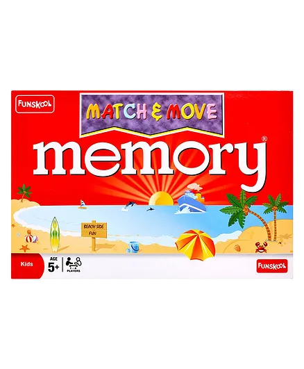DHAWANI Match & Move Memory Board Game