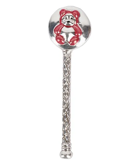 DHRUVS COLLECTION Exclusive BIS Hallmarked 999 Pure Silver Hollow Rattle - Silver
