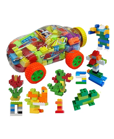 FunBlast DIY Building Blocks Multicolor  85 Blocks