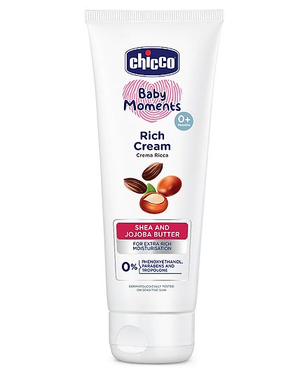 Chicco Baby Moments Shea Butter Rich Cream - 100 gm