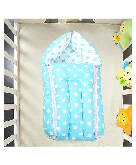 KookyKooby Baby Sleeping Bag Cum Bedding - Blue