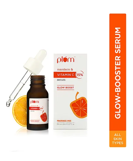 Plum 15% Vitamin C Face Serum with Mandarin - 20 ml