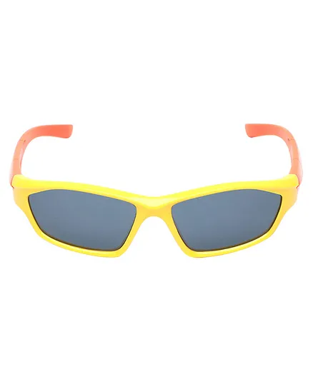 Spiky Sports Polarised UV Protected Sunglasses - Yellow