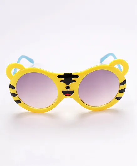 Babyhug Free Size Cat Design Sunglasses - Yellow