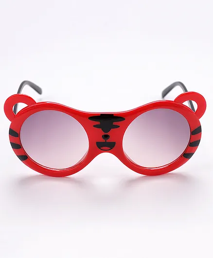 Babyhug Free Size Cat Design Sunglasses - Red