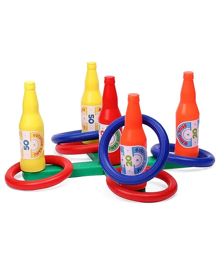 Toyshine Color Match Ring Toss Unicorn Game - Multicolor