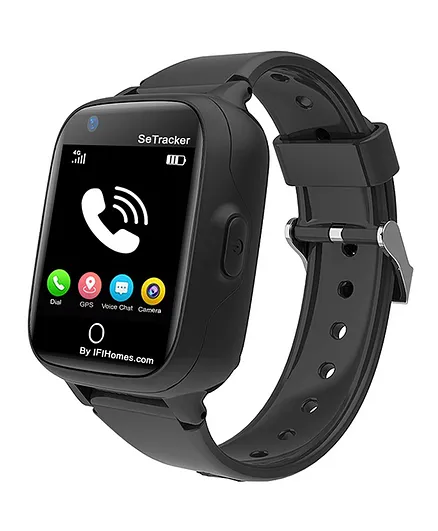 SeTracker 4G Tracker Watch Nano Sim Card Support Smart Phone Control for Kids Android and iOS app- SOS Calling; Touch Screen 2 Way Calls Camera