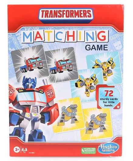 Transformers Matching Game for Kids - 72 Cards