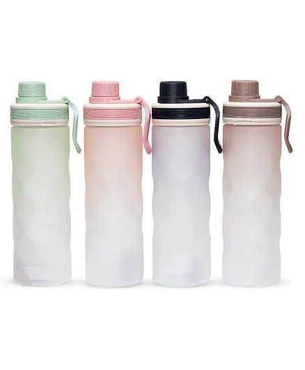 DHAWANI Unbreakable Water Bottle Multicolour- 650 ml