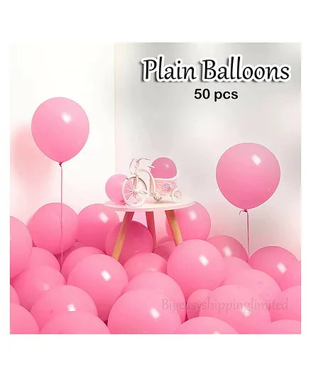 Balloon Junction Party Decoration Balloons Light Pink - Pack of 50