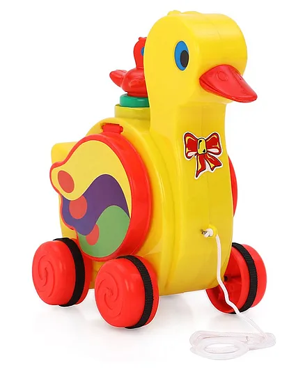 United Agencies Pull Along Toy Sweet Duck - (Color May Vary)