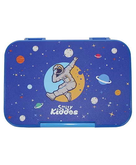 Smily Kiddos Bento lunch box- Space Theme - Blue
