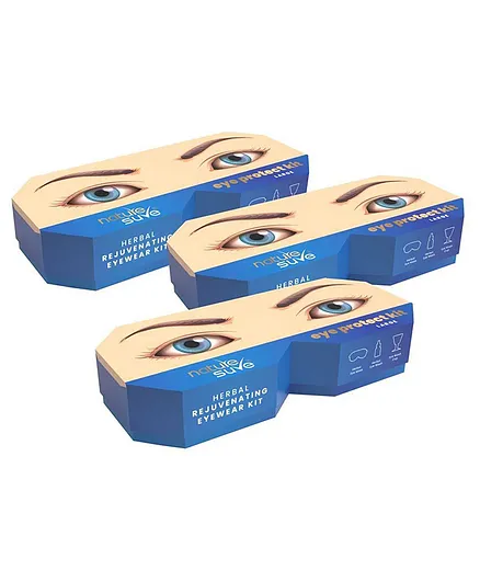 Nature Sure Large Eye Protect Kit for Digital Eye Strain - 3 Packs
