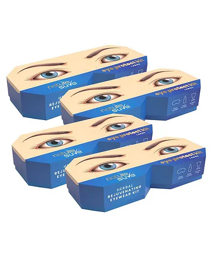 Nature Sure Large Eye Protect Kit for Digital Eye Strain  - 4 Packs