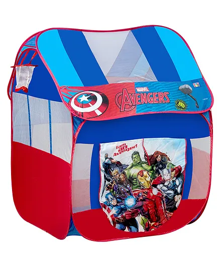 Marvel Avengers Foldable Playhouse Tent - Blue and Red