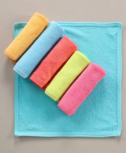 Simply Woven Wash Cloths Pack of 6 - Multicolour