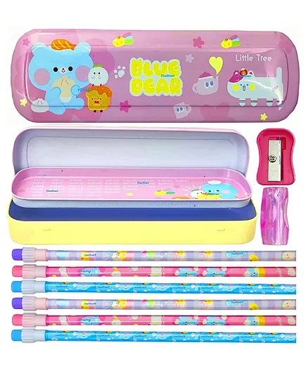 FunBlast Stationary Kit for Kids  Pink