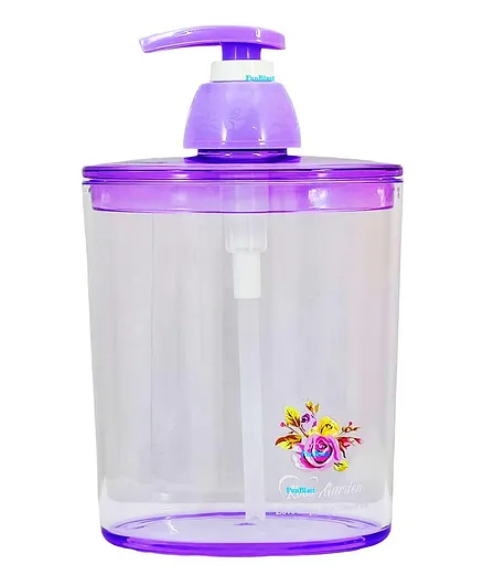 FunBlast Sanitizer & Soap Dispenser Round Shape Purple  420 ml