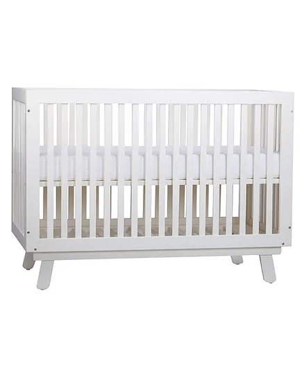 Abracadabra 3 In 1 Mia Baby Crib Day Bed And Toddler Bed - Off White