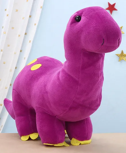 Playtoons Soft Toys Dinosaur Purple - Height 24 cm