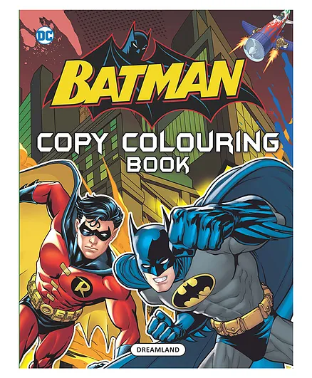 Dreamland Batman Copy Colouring Book - English