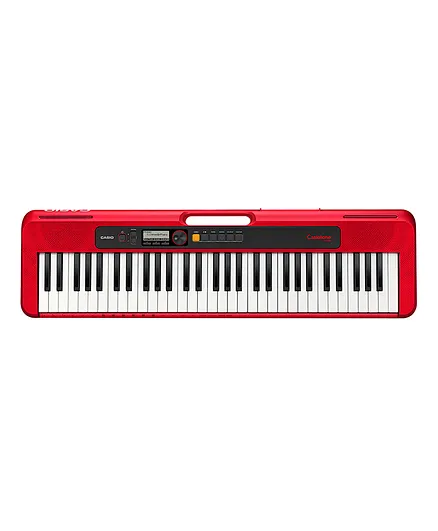 Casio CT-S200RD Learning Keyboard - Red Black